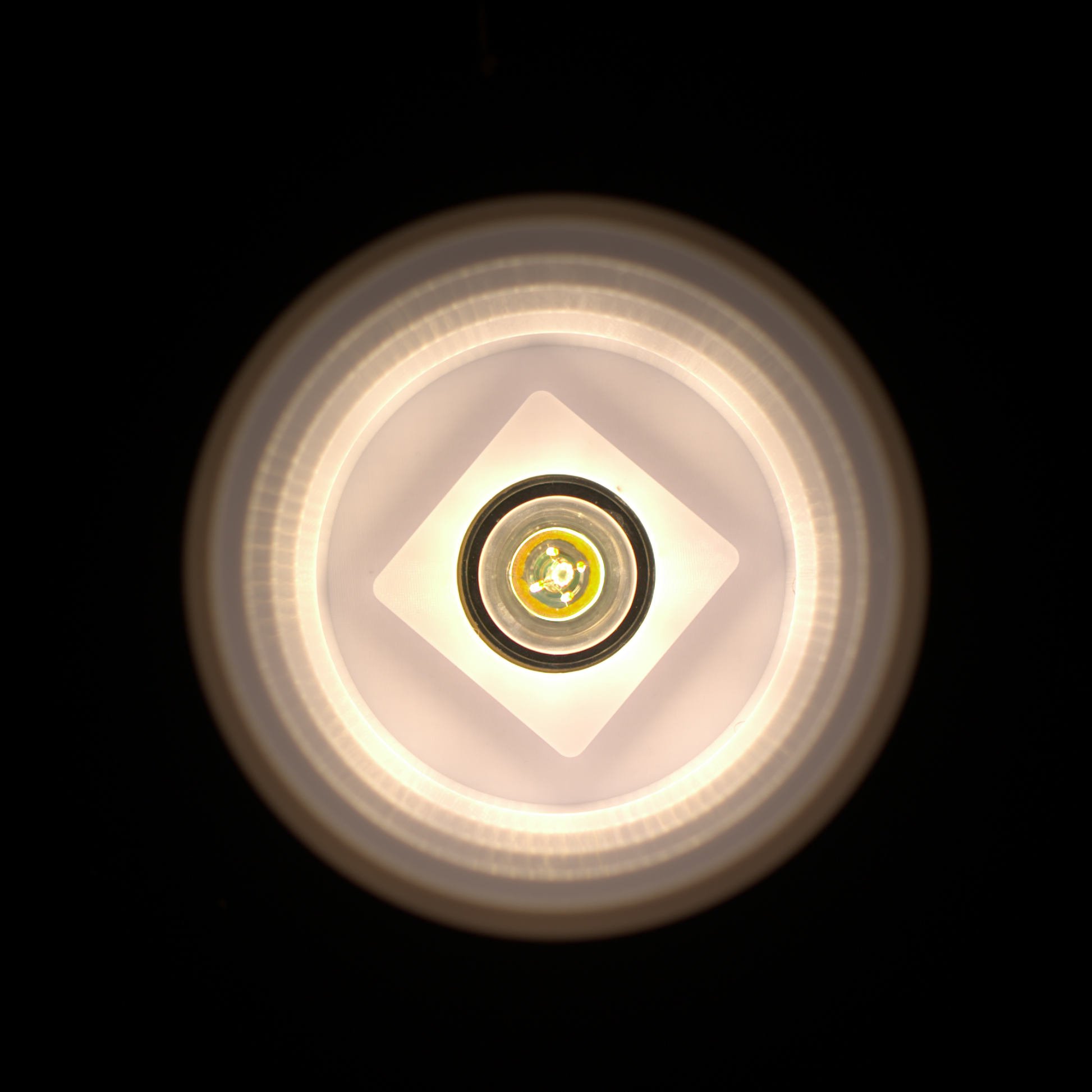 Top view of Strata Lamp